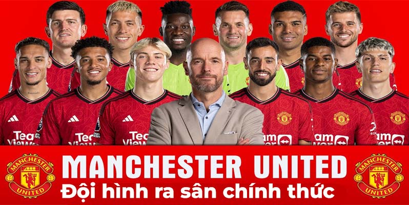 Đội hình ra sân dự kiến Manchester United