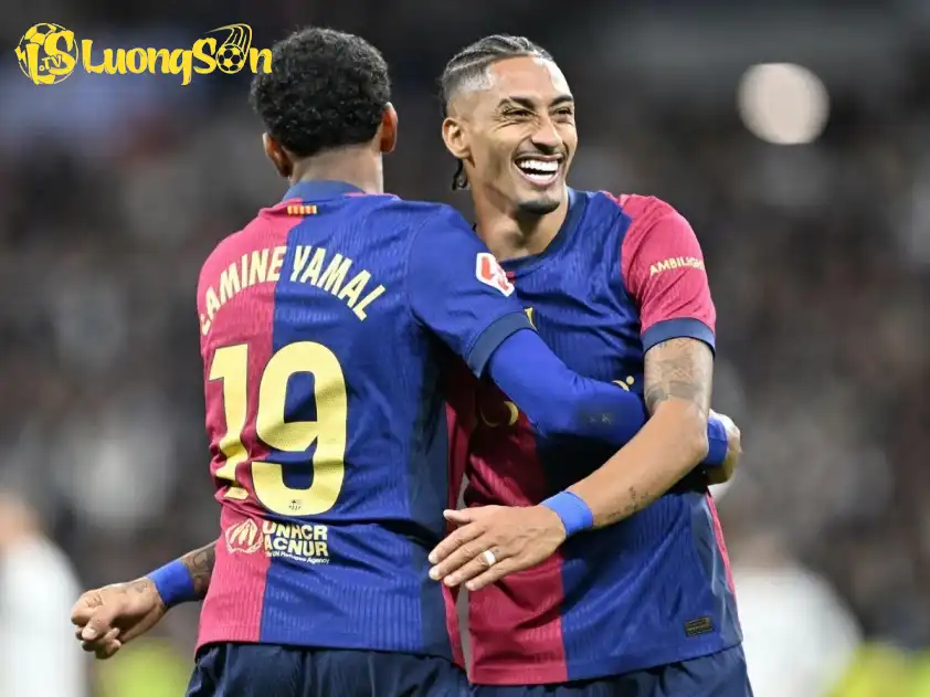 Sự trở lại của Raphinha sẽ giúp lối chơi tấn công của Barca trở nên biến hóa hơn (Ảnh: CLB) Sự trở lại của Raphinha sẽ giúp lối chơi tấn công của Barca trở nên biến hóa hơn