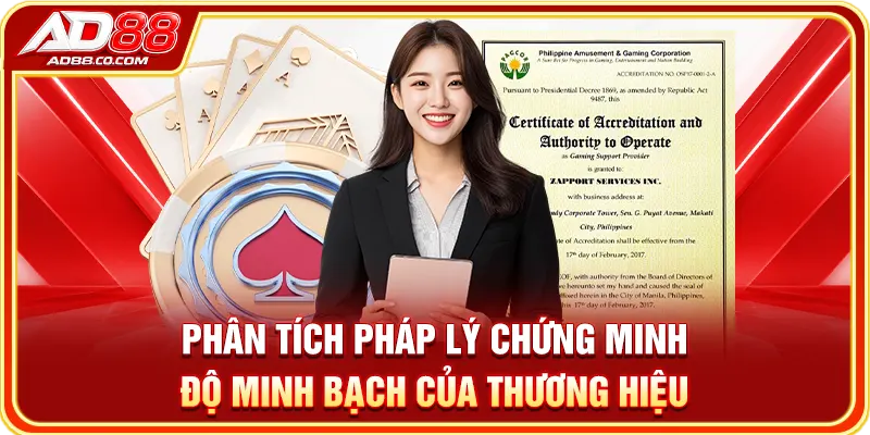 AD88 Có Uy Tín Không? Tiêu Chí Đánh Giá Khách Quan 2026 1 Phân tích pháp lý chứng minh độ minh bạch của thương hiệu