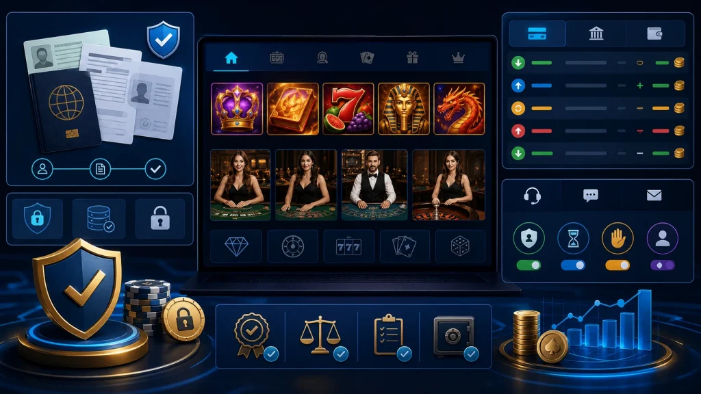 Đánh Giá NetBet Casino: Pháp Nhân, Sản Phẩm Và Thanh Toán 1 Minh họa khung đánh giá NetBet Casino