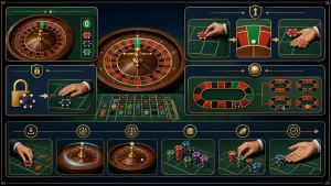 Minh họa La Partage, En Prison và quy tắc Roulette nâng cao