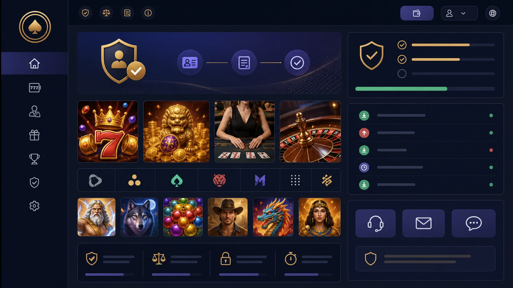 Đánh Giá Shadow Bet Casino: Game, Bonus Và Giao Dịch 2 Minh họa khung đánh giá Shadow Bet Casino