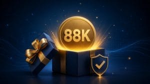 Minh họa chương trình AD88 tặng 88K cho tài khoản mới