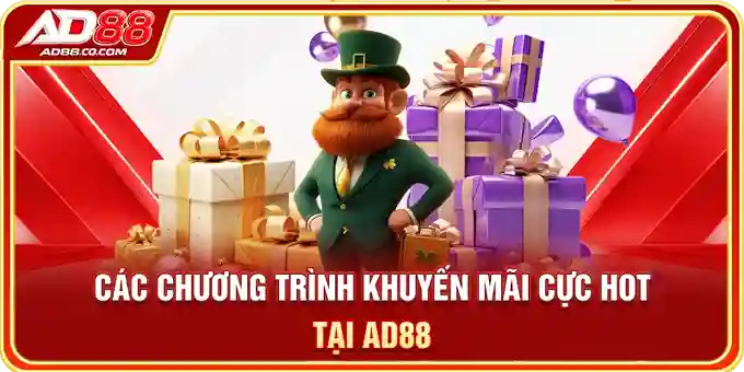 các chương trình khuyến mãi cực hot tại AD88