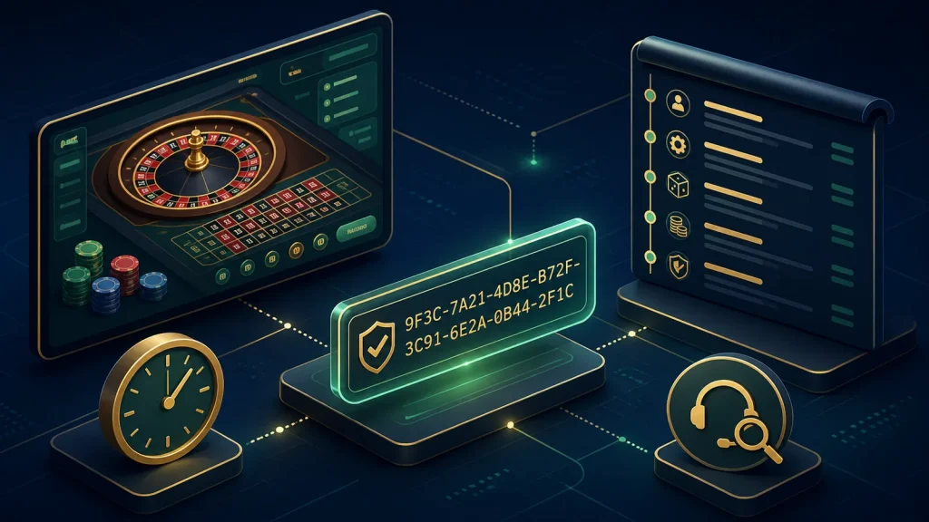 Game Round ID Là Gì? Cách Tra Soát Một Ván Casino Online 1 Minh họa mã game round ID dùng để tra soát một ván casino